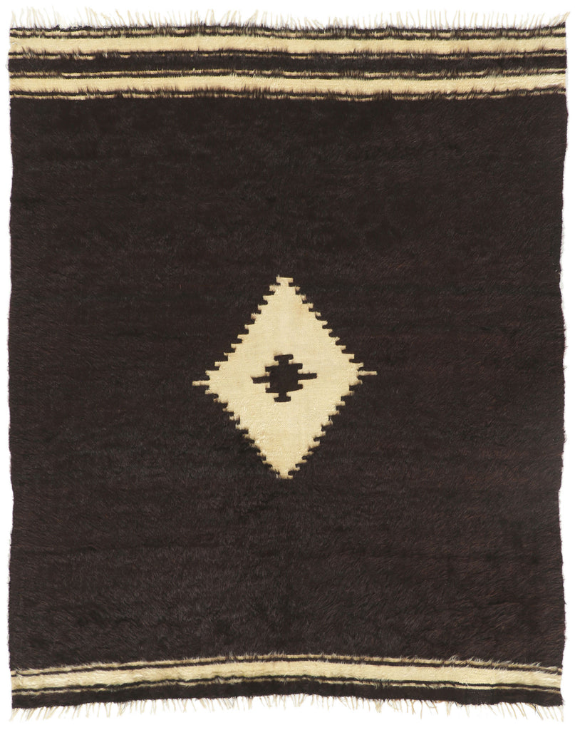 5 x 6 Turkish Angora Wool Kilim Rug 53849