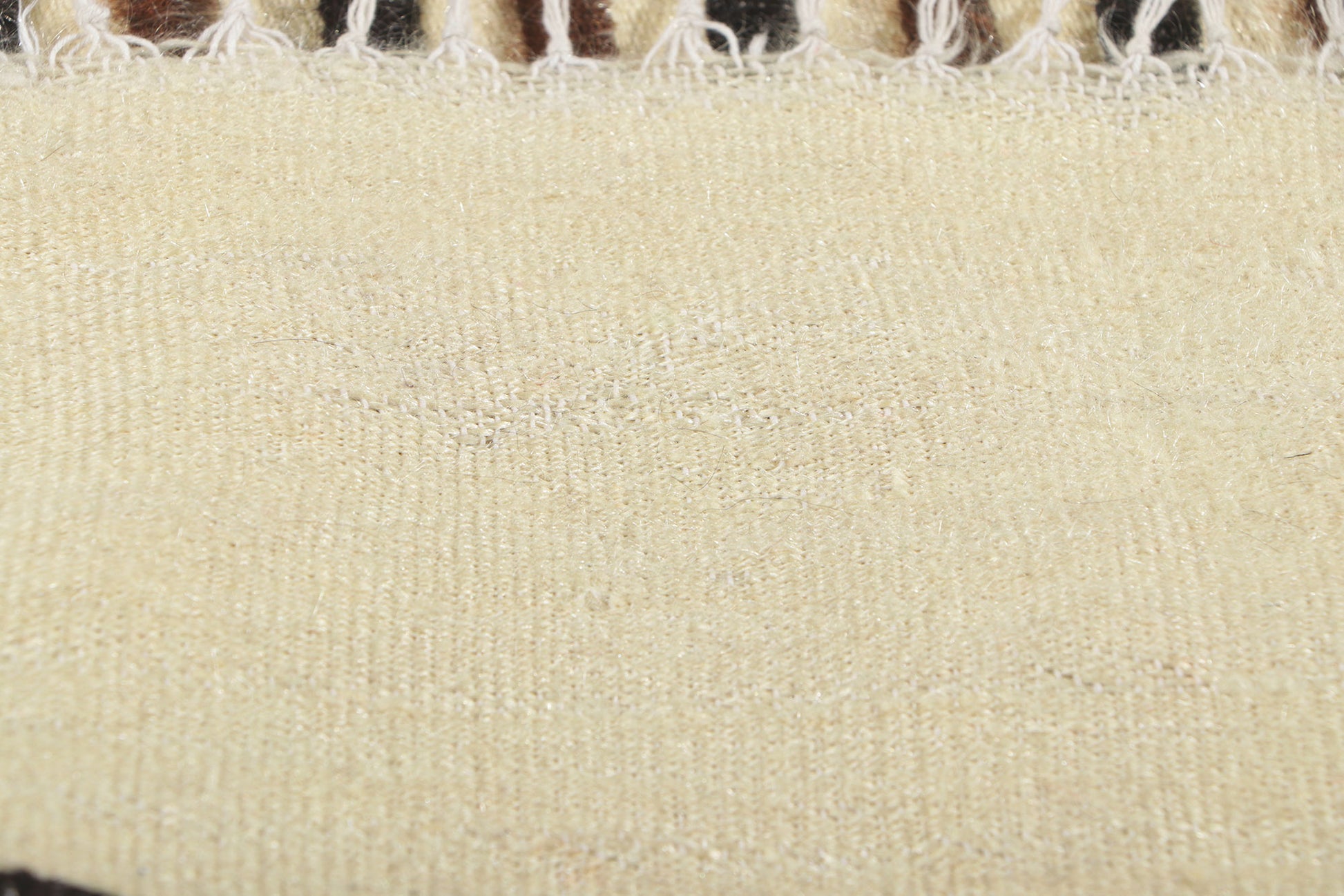 5 x 6 Turkish Angora Wool Kilim Rug 53851