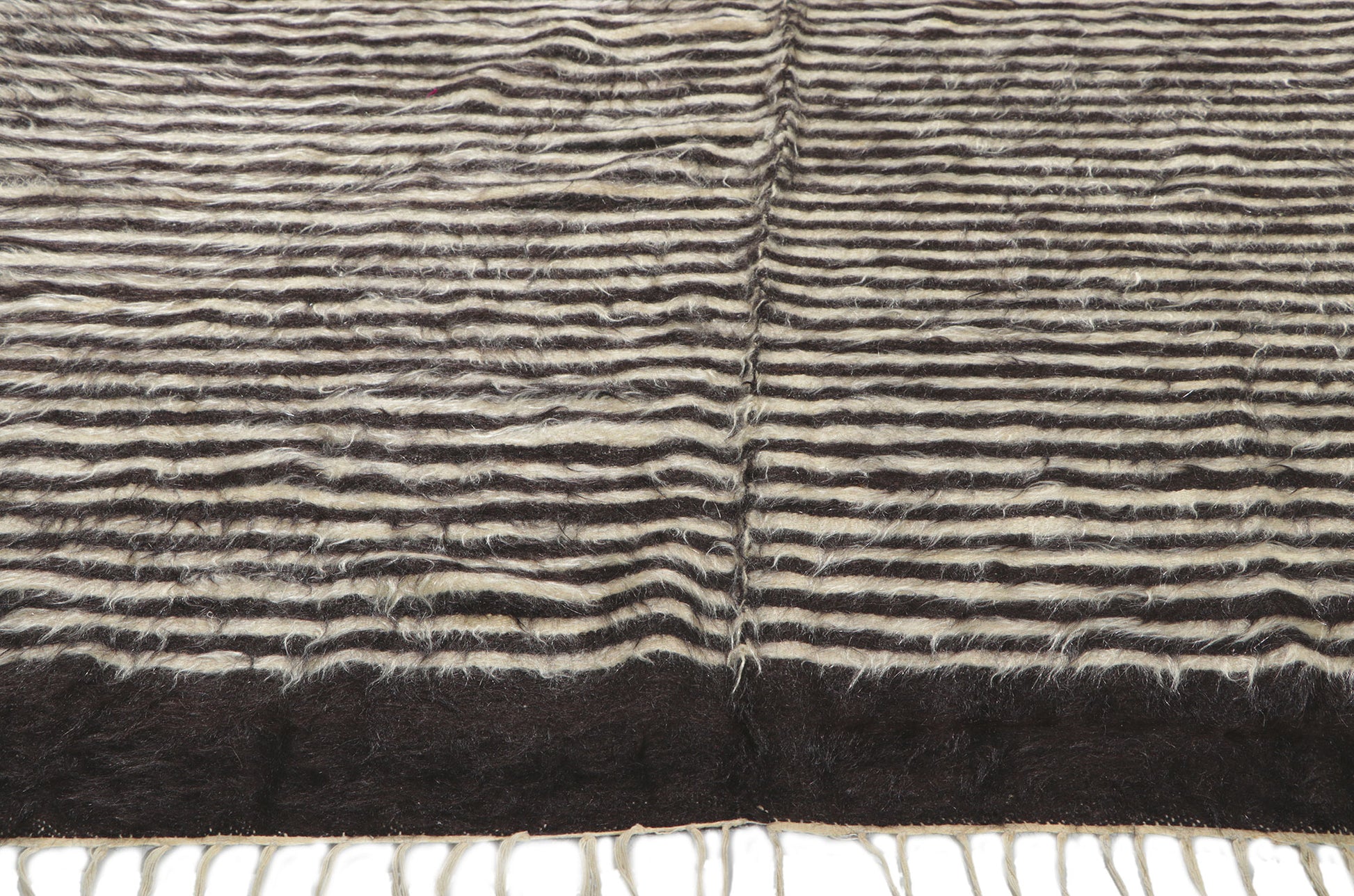 5 x 6 Turkish Angora Wool Kilim Rug 53860