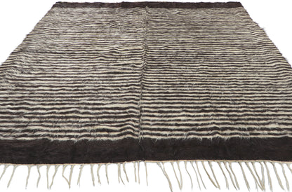 5 x 6 Turkish Angora Wool Kilim Rug 53860