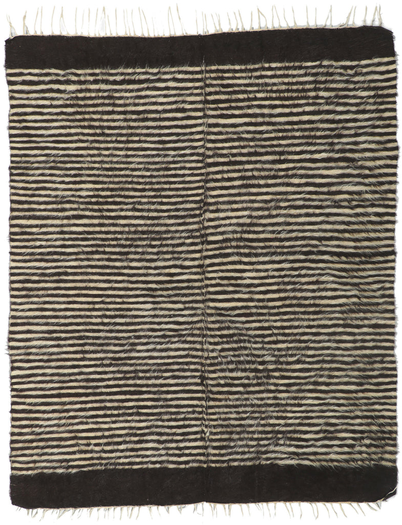 5 x 6 Turkish Angora Wool Kilim Rug 53860