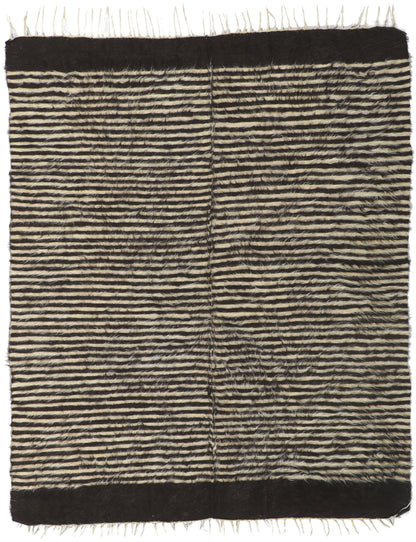 5 x 6 Turkish Angora Wool Kilim Rug 53860
