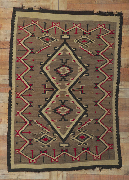 5 x 7 Antique Crystal Navajo Rug 78322