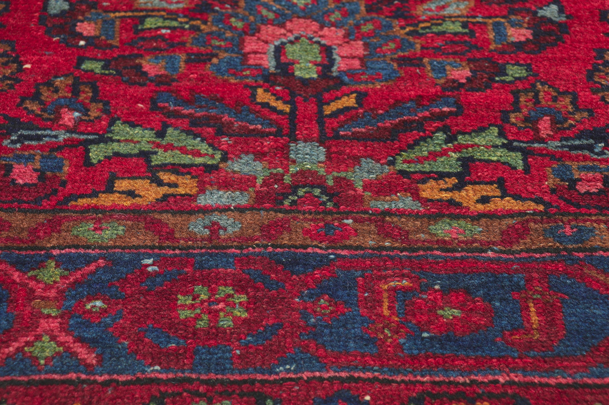 5 x 7 Antique Persian Hamadan Rug 78453