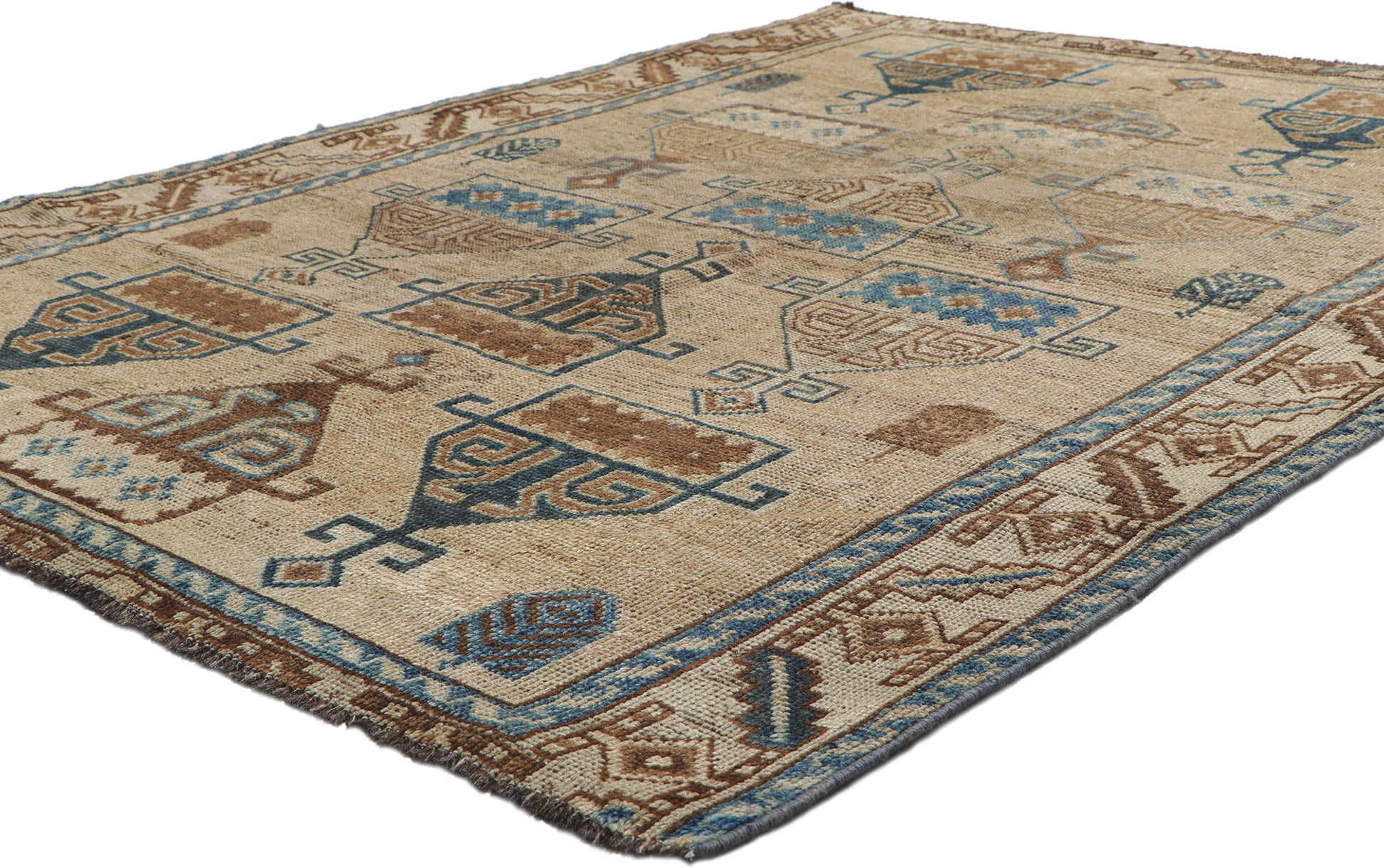 5 x 7 Antique Persian Lori Rug 61147