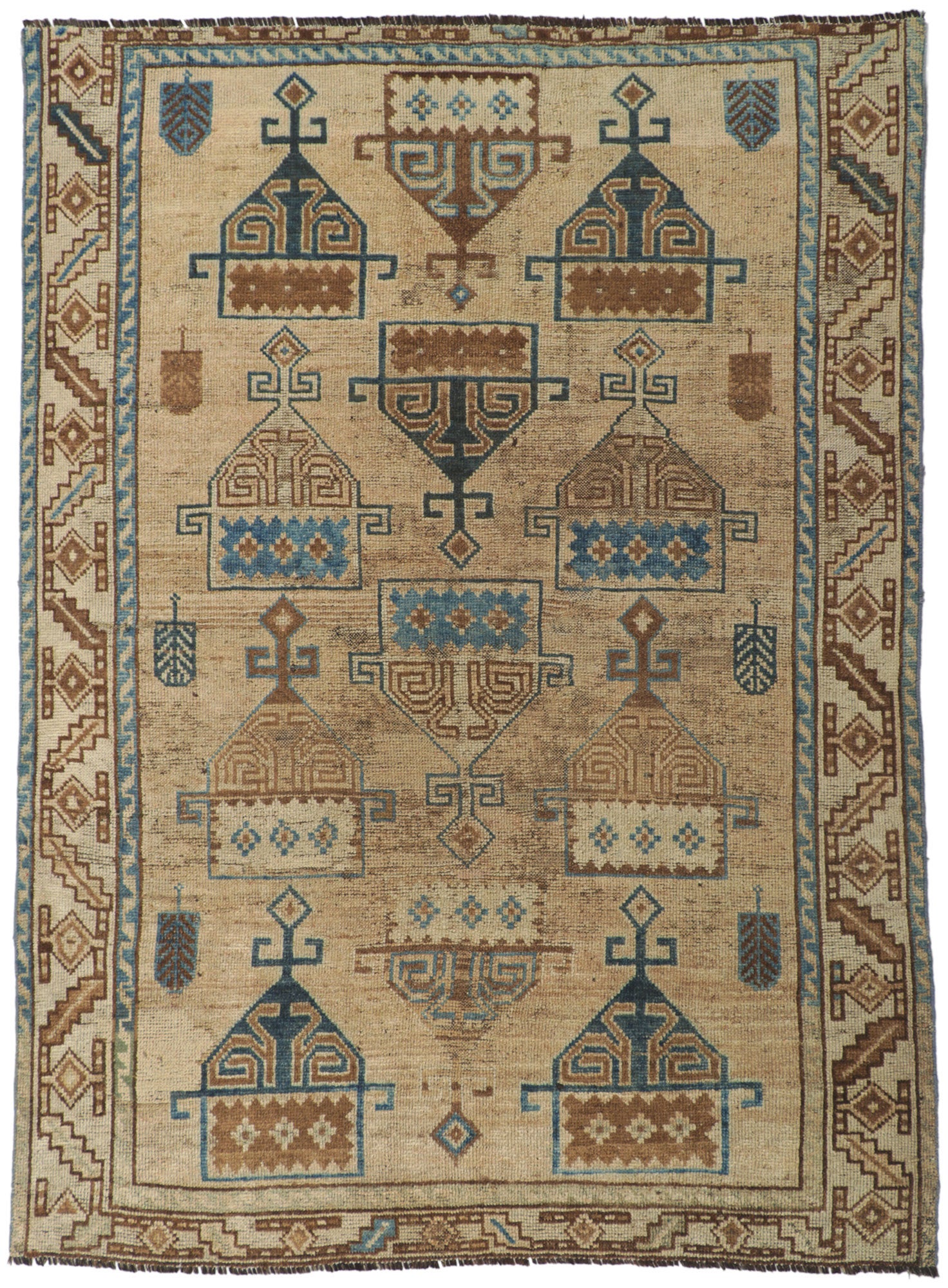 5 x 7 Antique Persian Lori Rug 61147