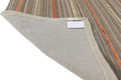 5 x 7 Striped Indian Kilim Rug 30090