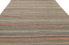 5 x 7 Striped Indian Kilim Rug 30090