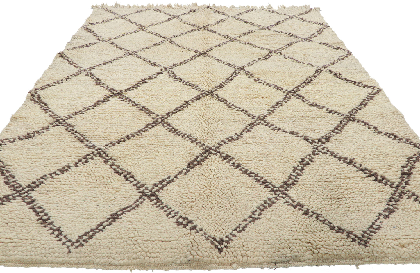 5 x 7 Vintage Moroccan Beni Ourain Rug 78400