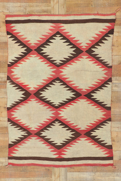 5 x 7 Vintage Eye Dazzler Navajo Rug 78429
