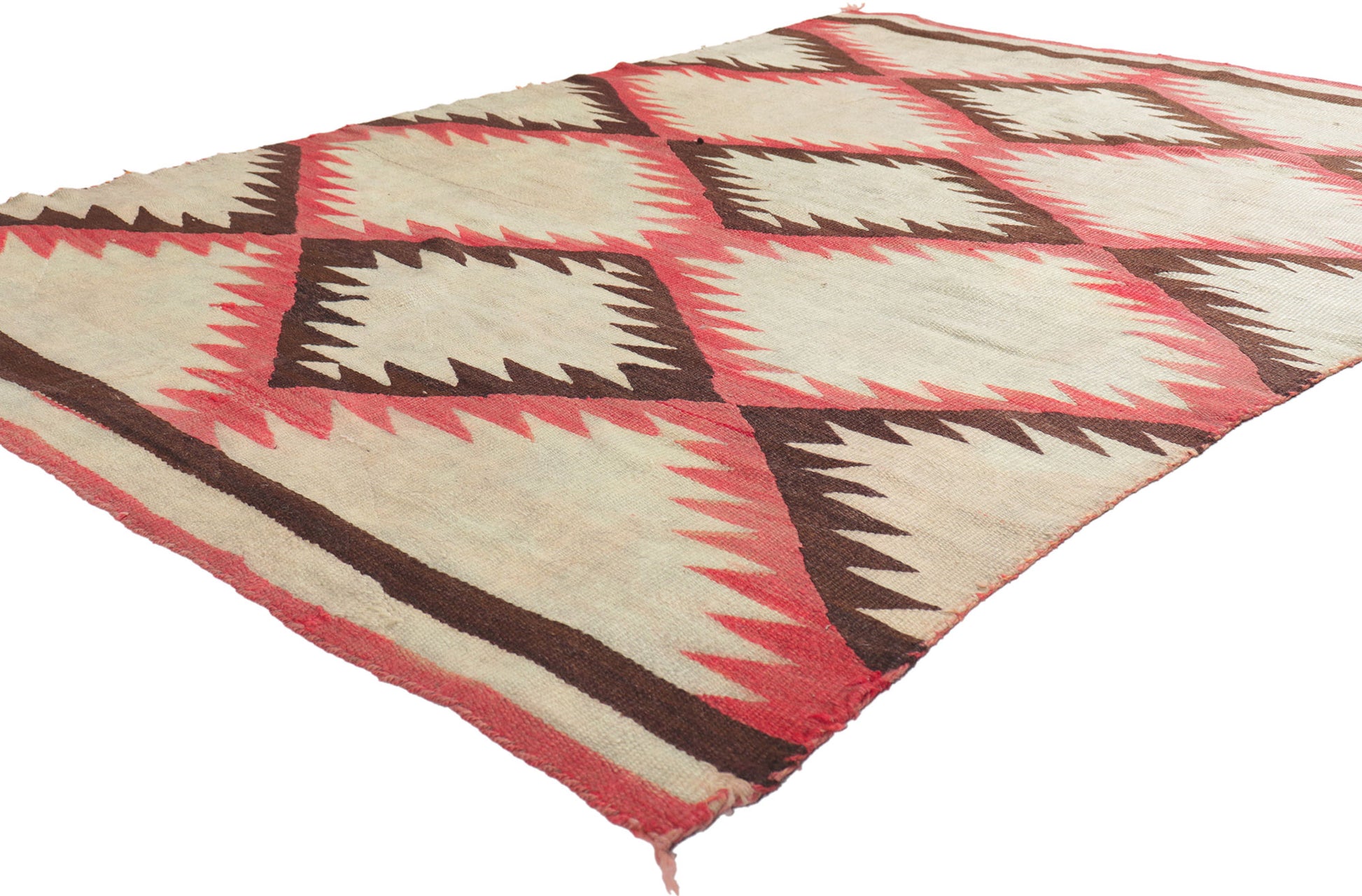 5 x 7 Vintage Eye Dazzler Navajo Rug 78429