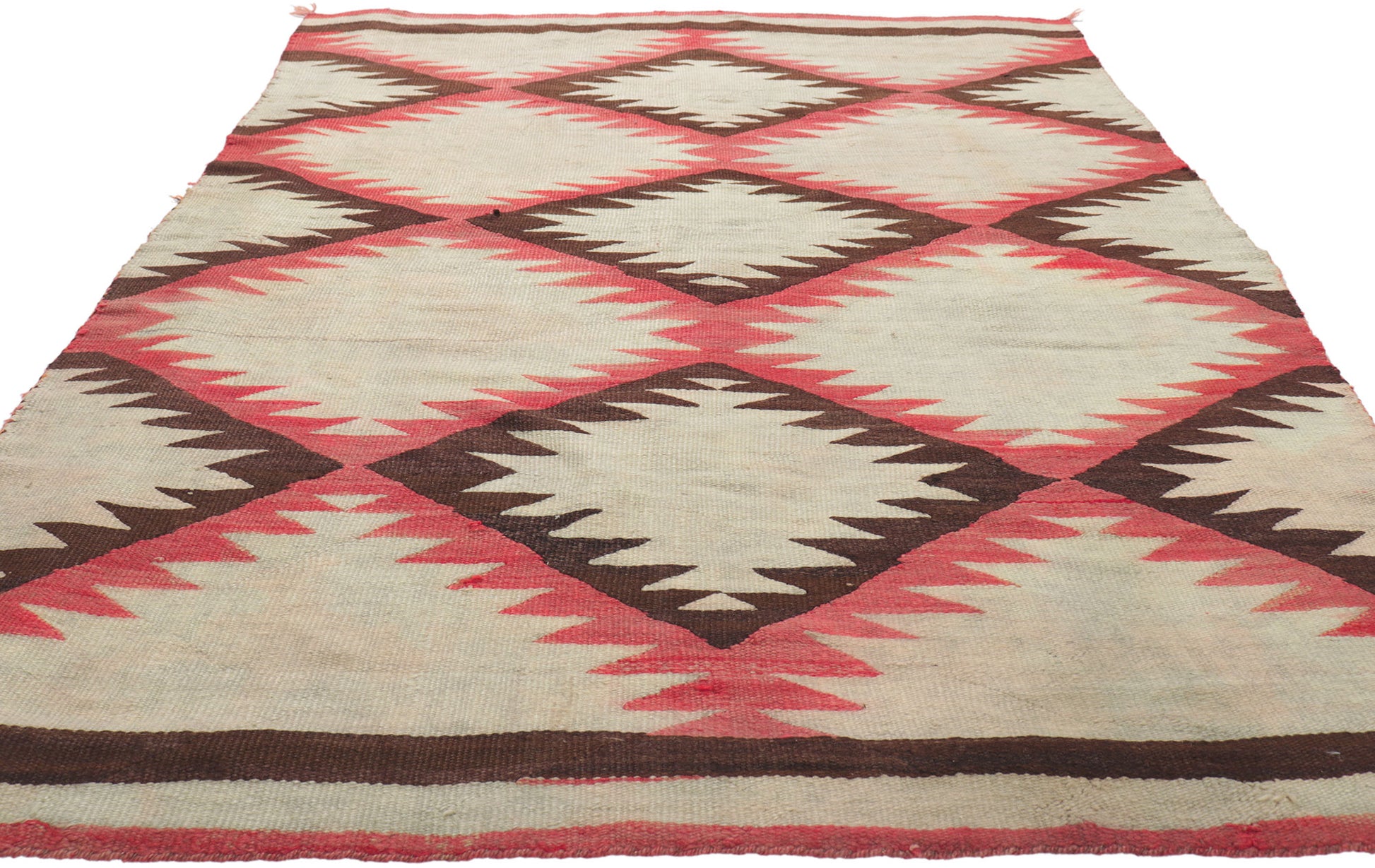 5 x 7 Vintage Eye Dazzler Navajo Rug 78429