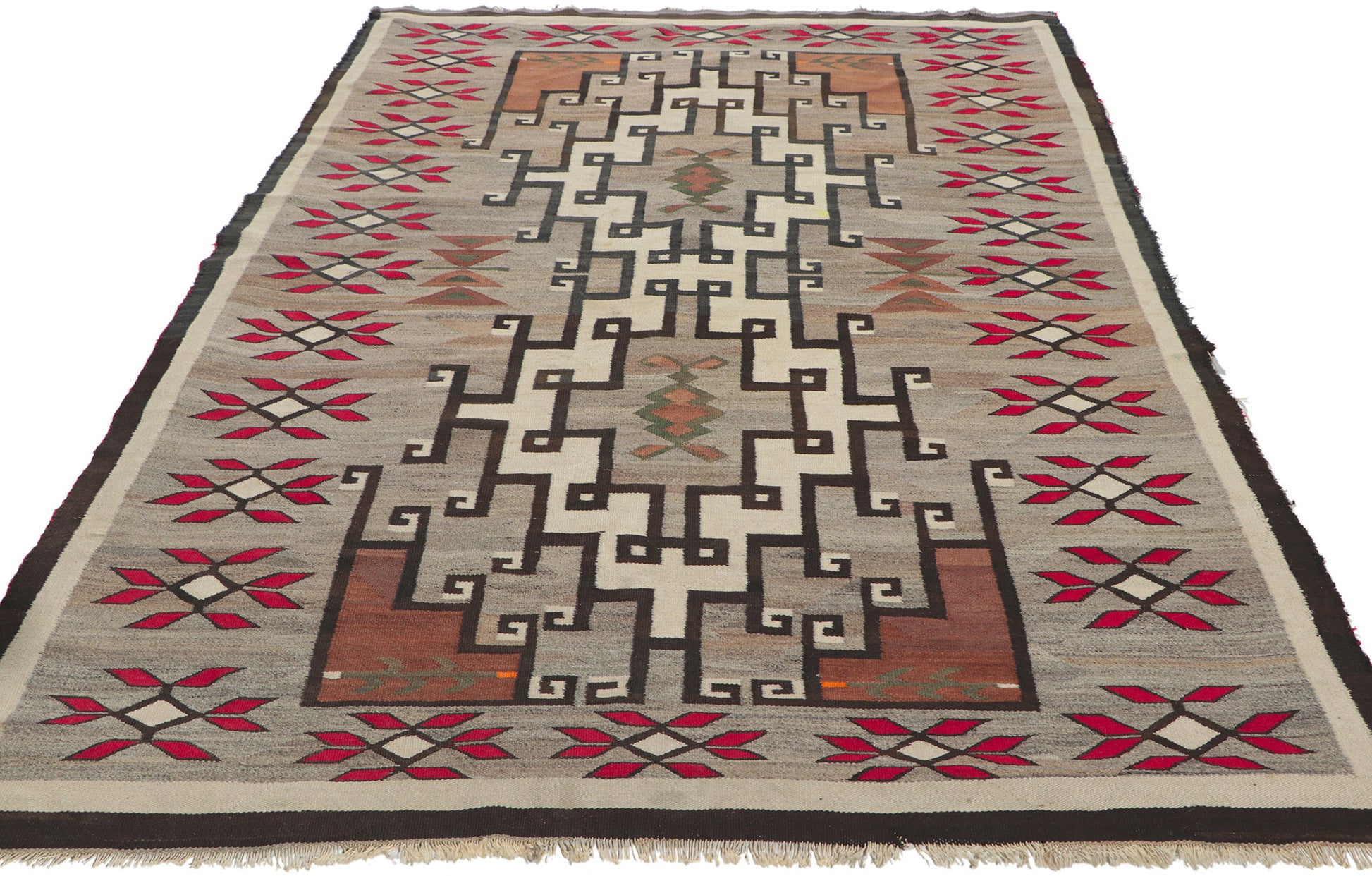 5 x 7 Vintage Crystal Navajo Rug 78293