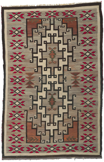 5 x 7 Vintage Crystal Navajo Rug 78293