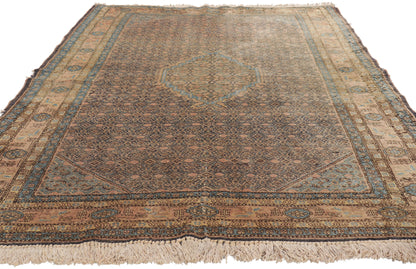 5 x 7 Vintage Persian Ardabil Rug 21682