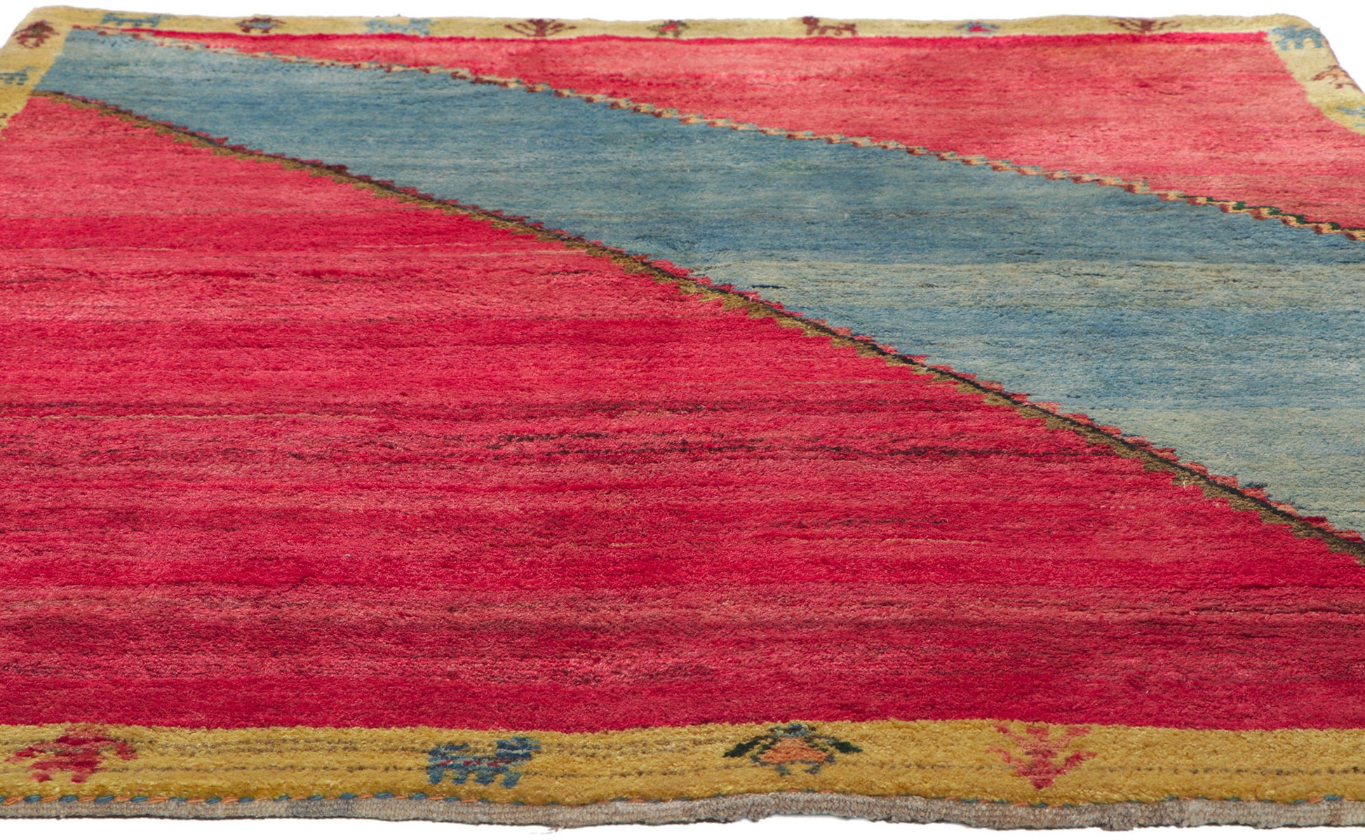 5 x 7 Vintage Persian Gabbeh Rug 78316