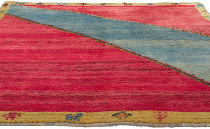 5 x 7 Vintage Persian Gabbeh Rug 78316
