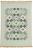 5 x 7 Vintage Swedish Rollakan Rug 78498