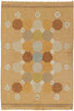 ​5 x 7 Ingegerd Silow Vintage Swedish Rollakan Rug 78504