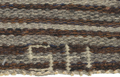 5 x 7 Gunilla Fleming Borgstrom Vintage Swedish ​Rollakan Rug 78484