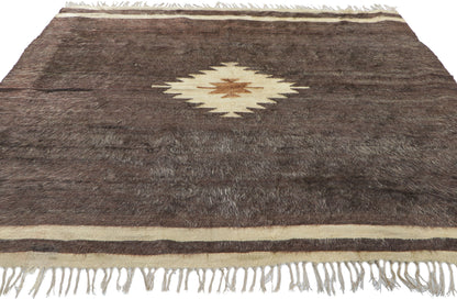5 x 7 Turkish Angora Wool Kilim Rug 53833