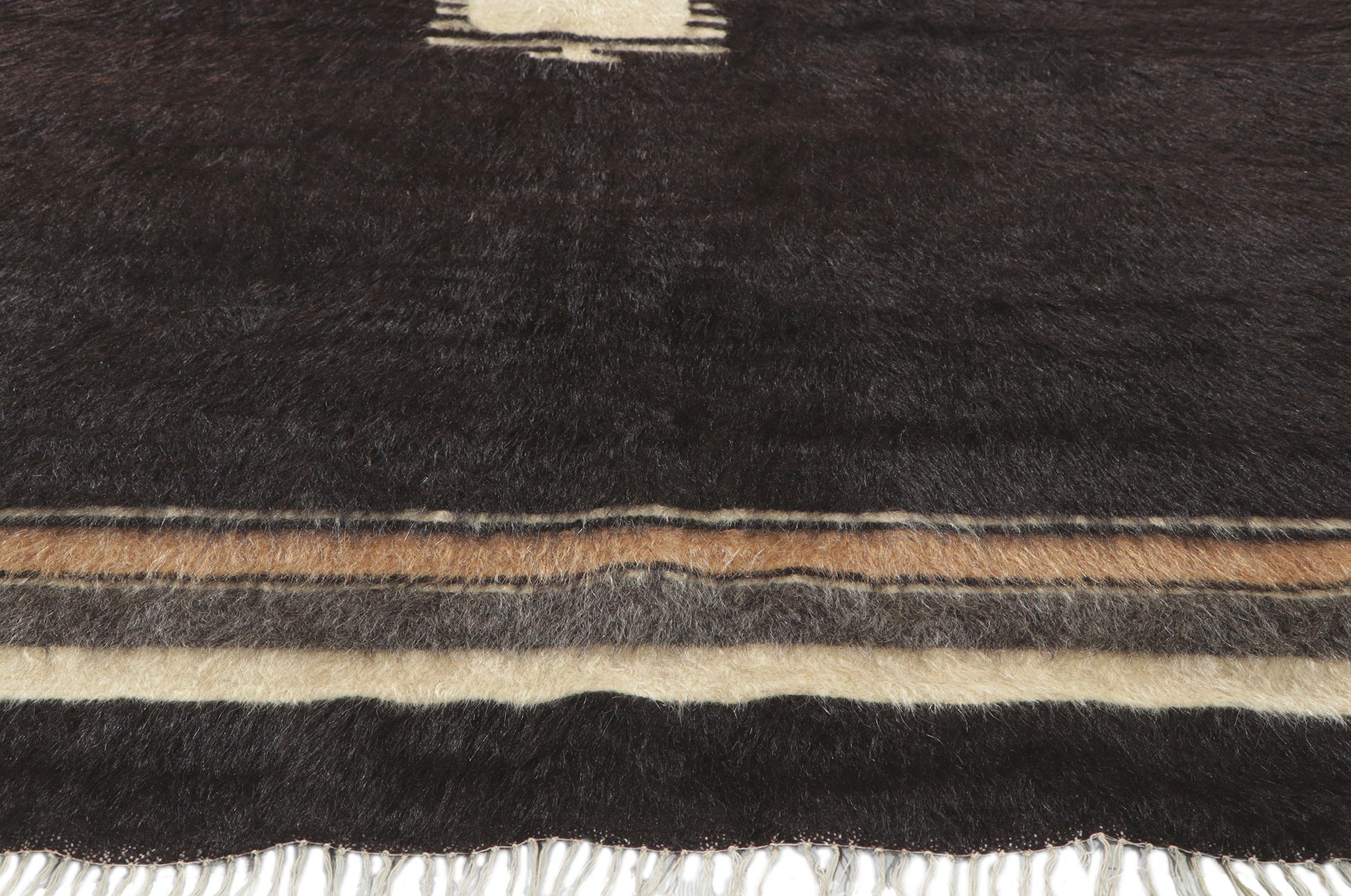 5 x 7 Turkish Angora Wool Kilim Rug 53834