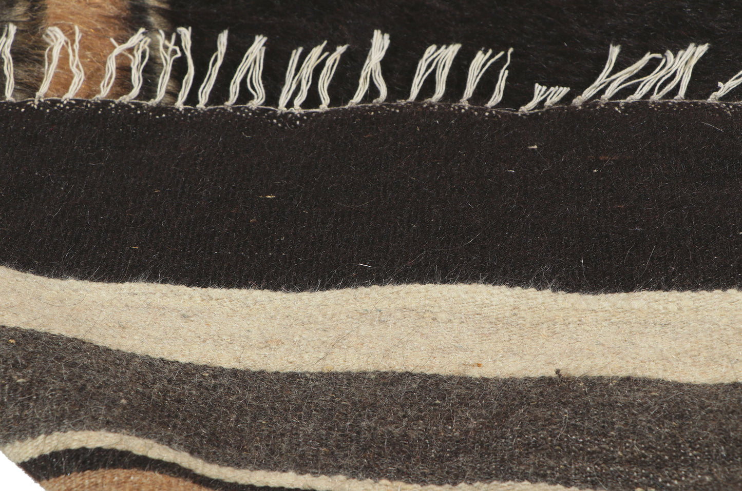 5 x 7 Turkish Angora Wool Kilim Rug 53834