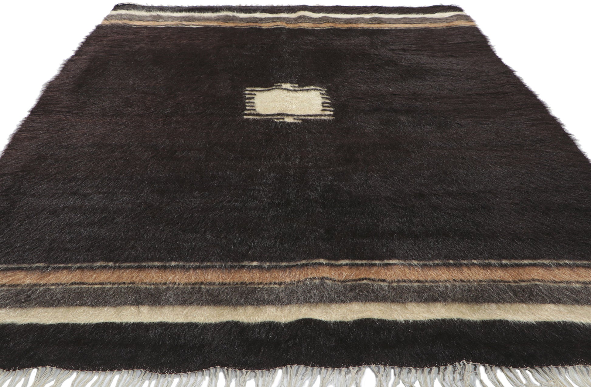 5 x 7 Turkish Angora Wool Kilim Rug 53834