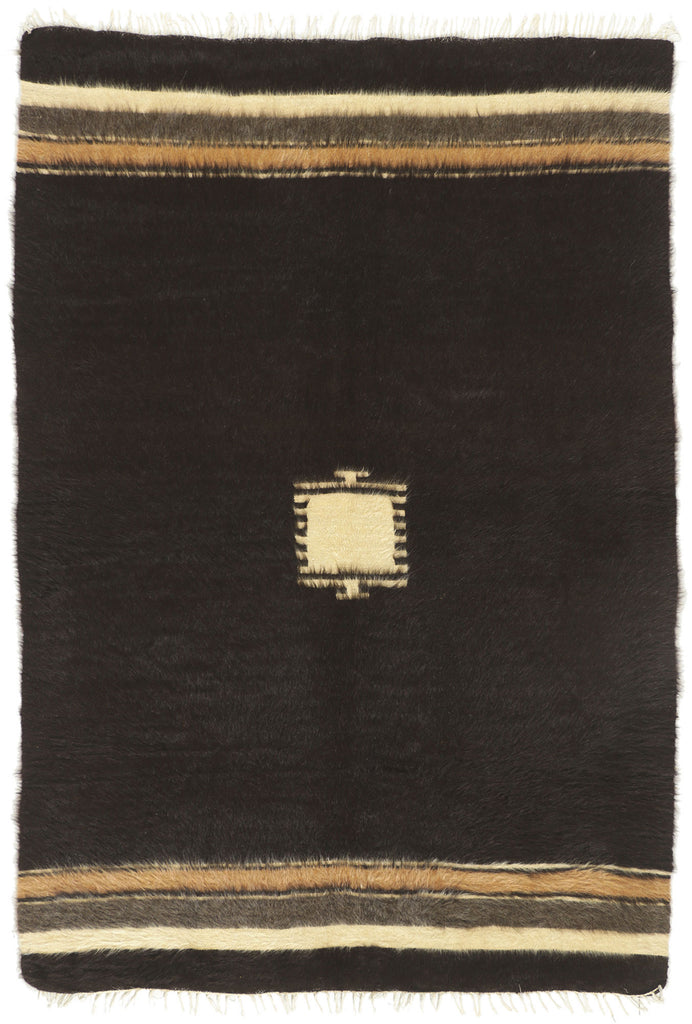 5 x 7 Turkish Angora Wool Kilim Rug 53834