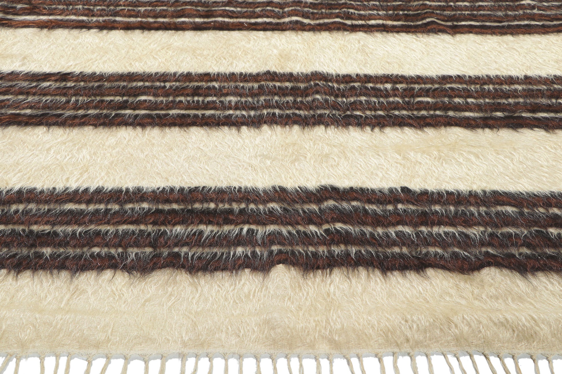 5 x 7 Turkish Angora Wool Kilim Rug 53837