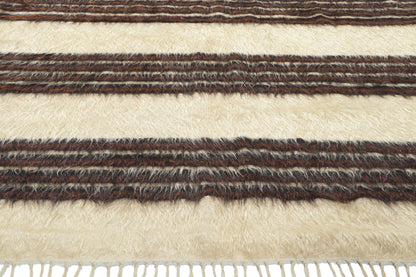 5 x 7 Turkish Angora Wool Kilim Rug 53837