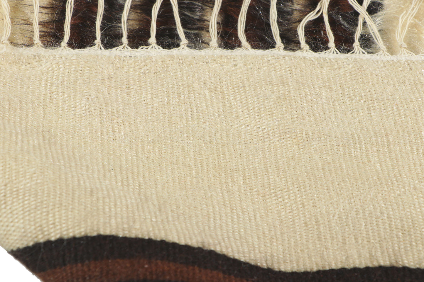 5 x 7 Turkish Angora Wool Kilim Rug 53837