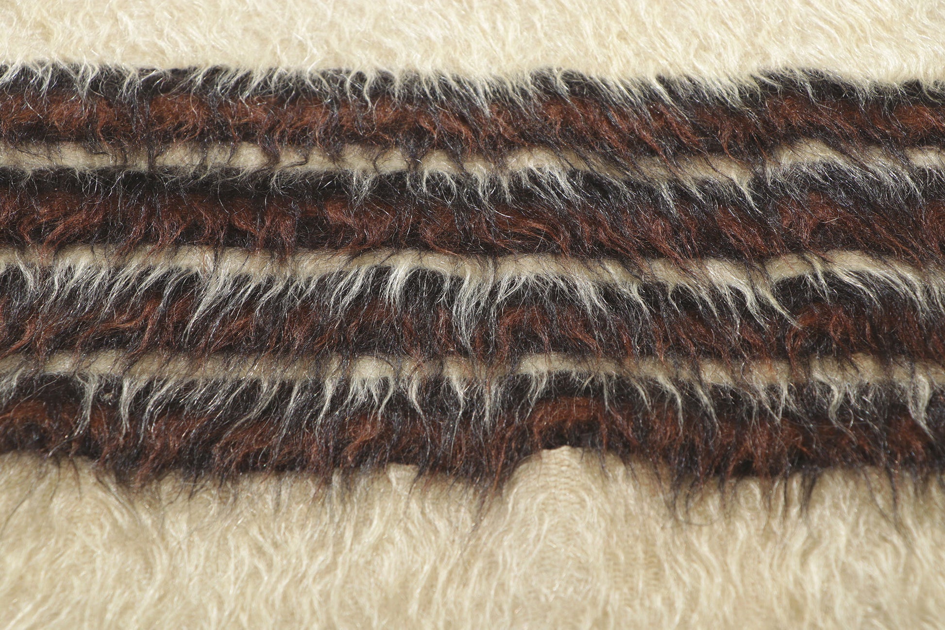 5 x 7 Turkish Angora Wool Kilim Rug 53837