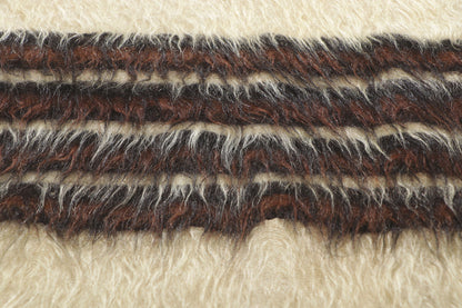 5 x 7 Turkish Angora Wool Kilim Rug 53837