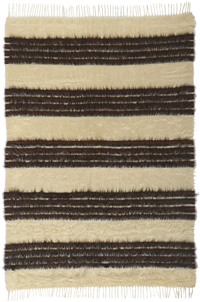 5 x 7 Turkish Angora Wool Kilim Rug 53837