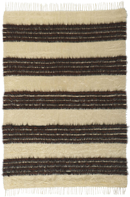 5 x 7 Turkish Angora Wool Kilim Rug 53837