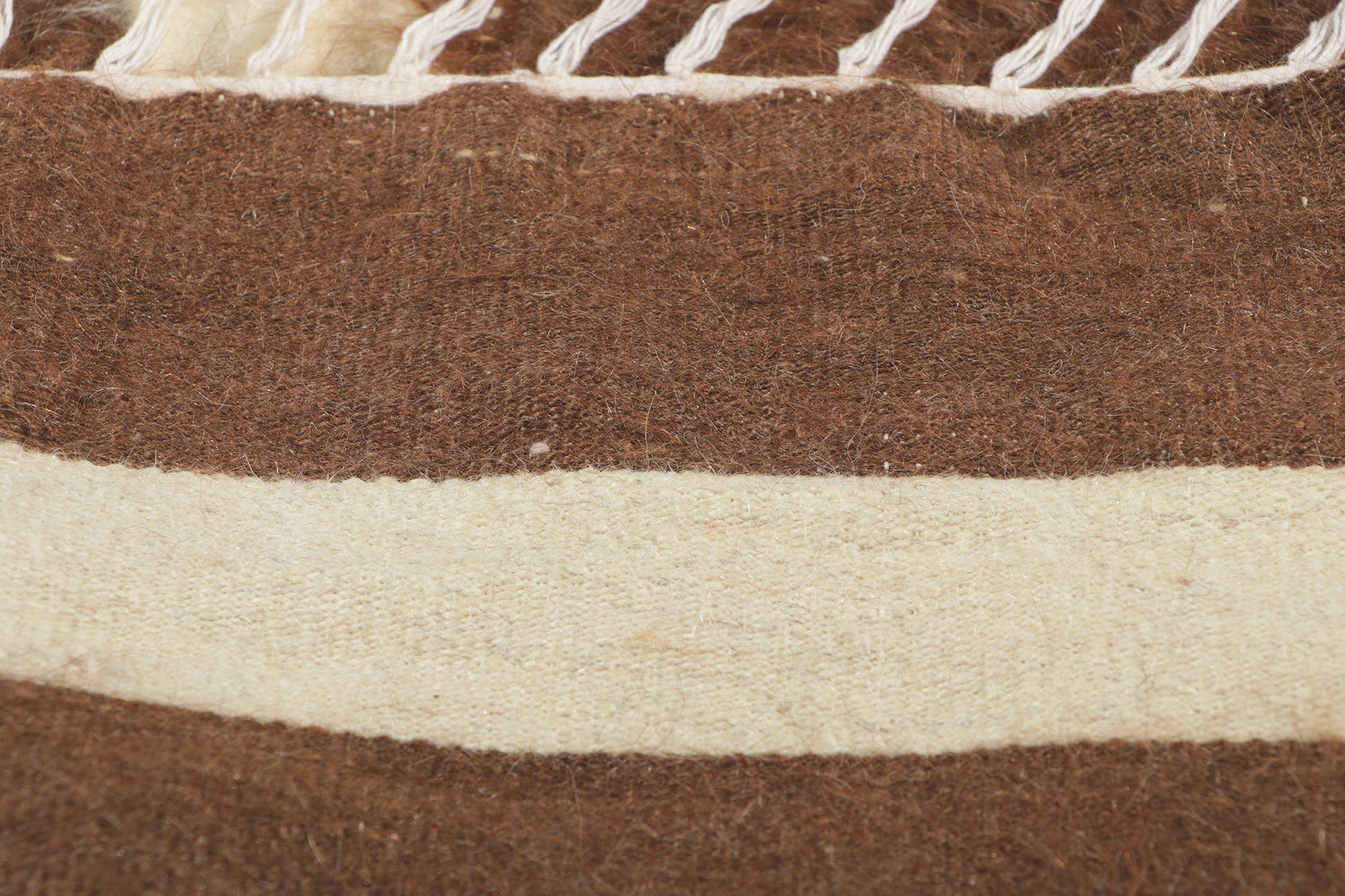 5 x 7 Turkish Angora Wool Kilim Rug 53859