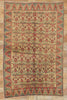 5 x 7 Vintage Turkish Oushak Rug 50168