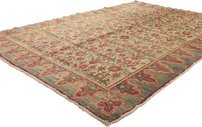 5 x 7 Vintage Turkish Oushak Rug 50168