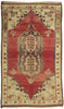 5 x 7 Vintage Turkish Oushak Rug 73940