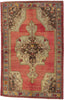 5 x 7 Vintage Turkish Oushak Rug 74077