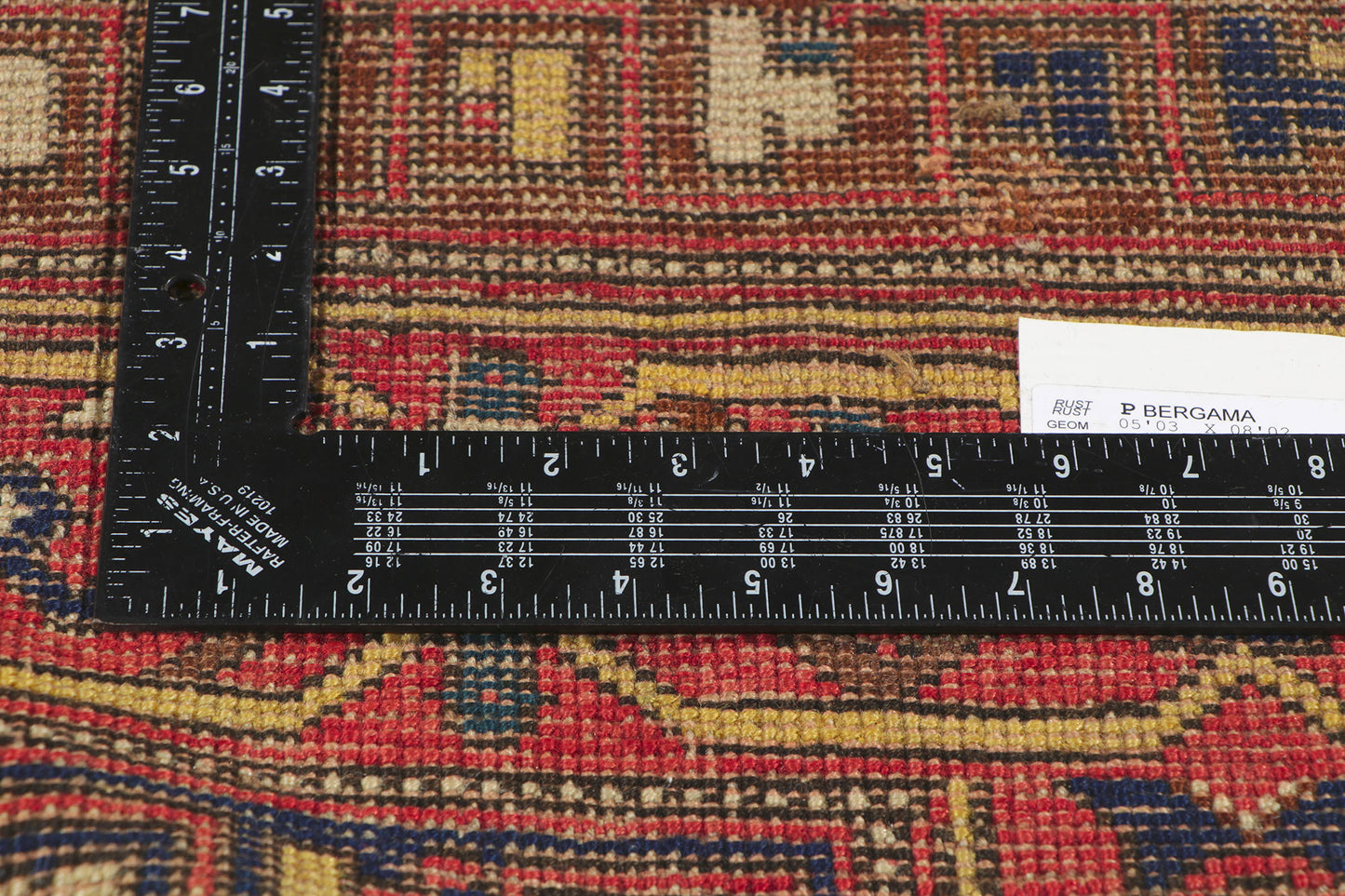 5 x 8 Antique Bergama Rug 73263