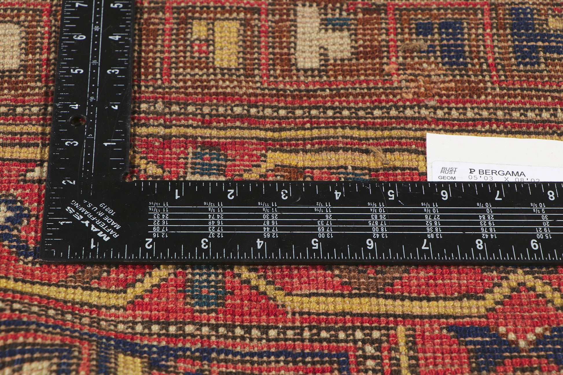 5 x 8 Antique Bergama Rug 73263
