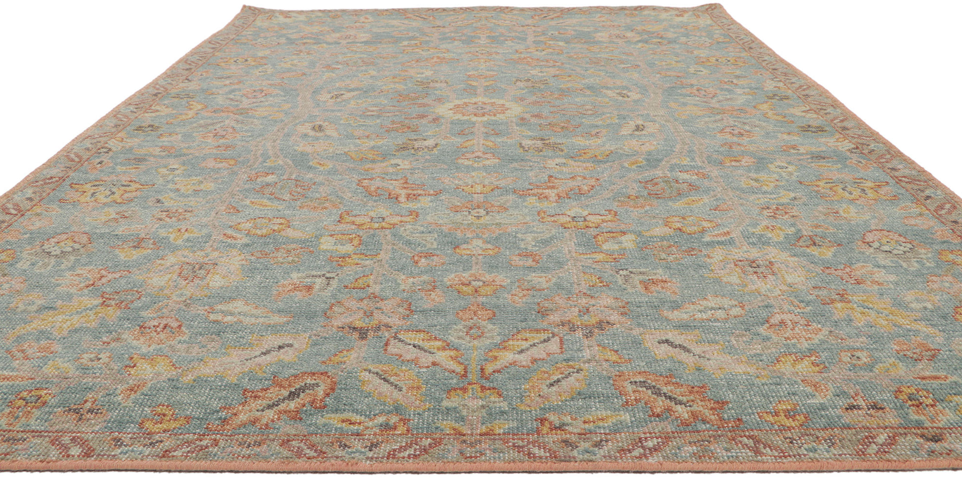 5 x 8 Vintage-Inspired Distressed Rug 30785