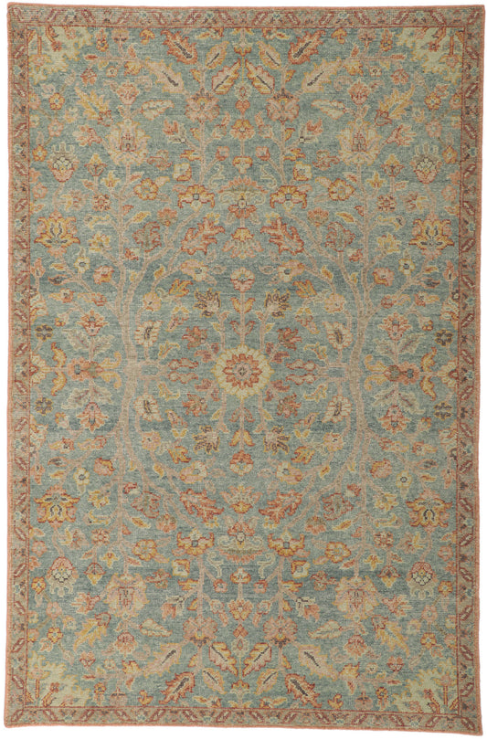 5 x 8 Vintage-Inspired Distressed Rug 30785