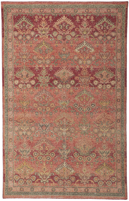 5 x 8 Vintage-Inspired Distressed Rug 30786