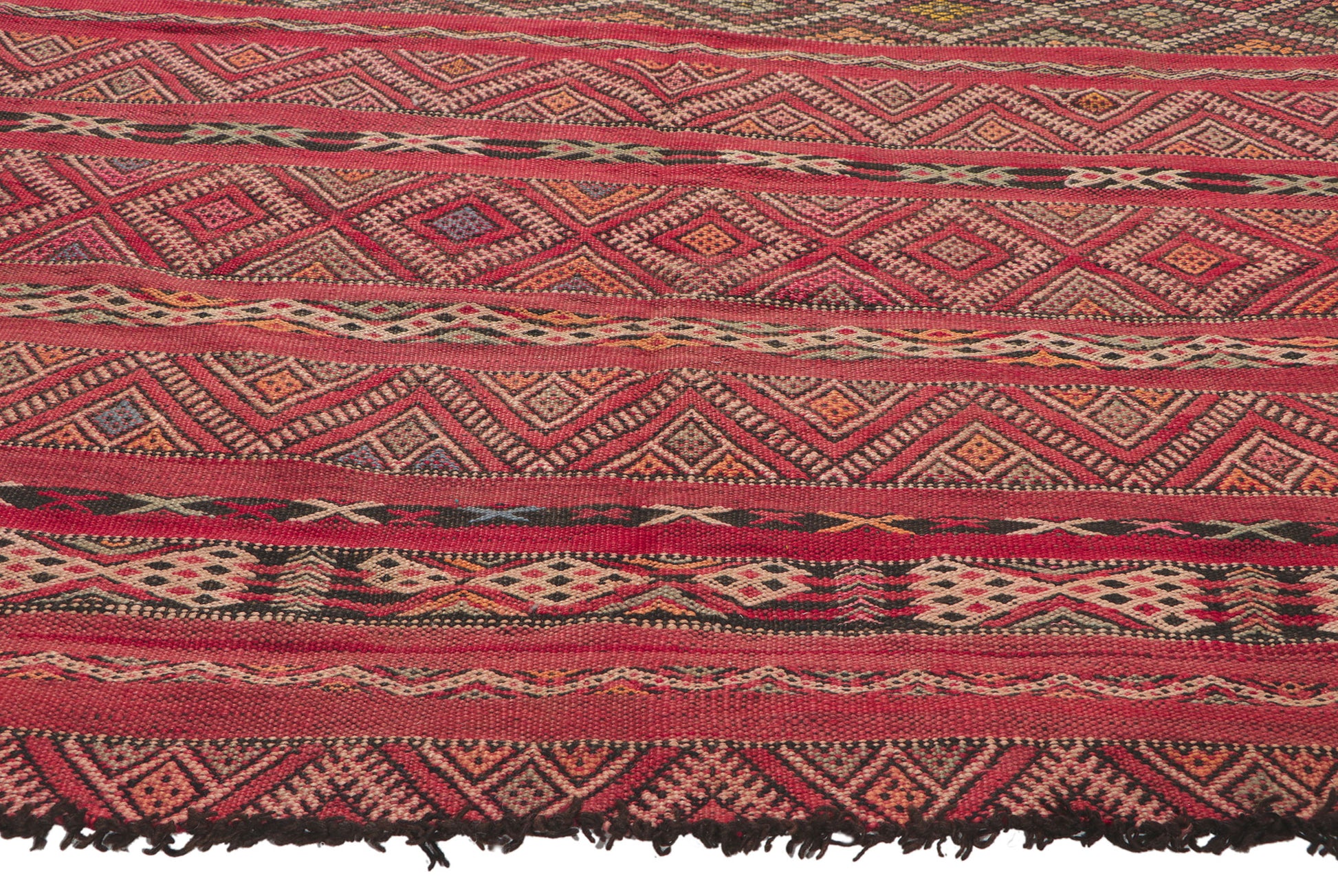 5 x 8 Vintage Moroccan Kilim Rug 78397