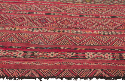 5 x 8 Vintage Moroccan Kilim Rug 78397