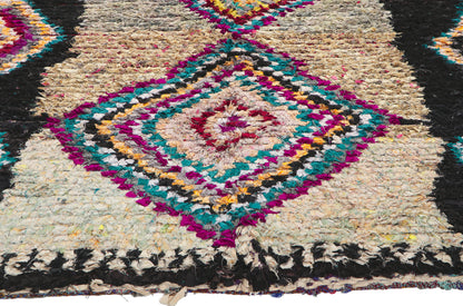 5 x 8 Vintage Moroccan Rag Rug 78393