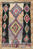 5 x 8 Vintage Moroccan Rag Rug 78393